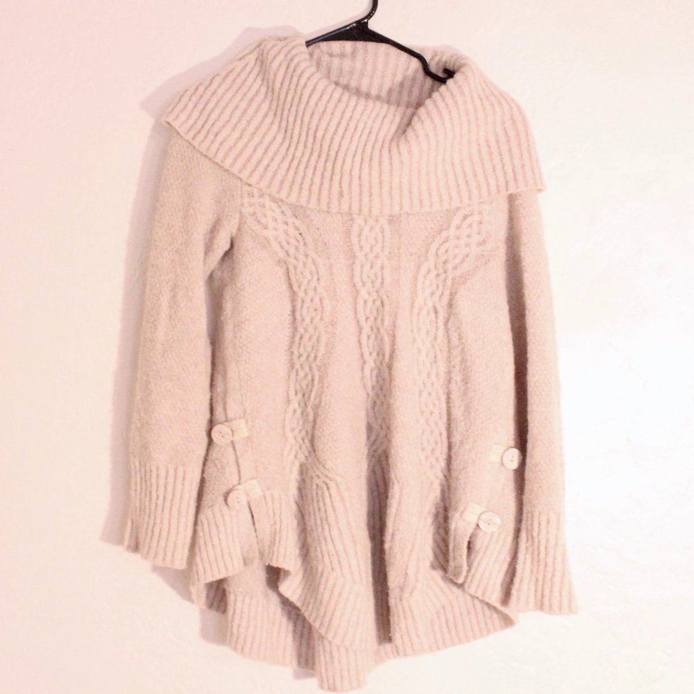 Angel of the North cowl neck sweater - Picture 2 of 7